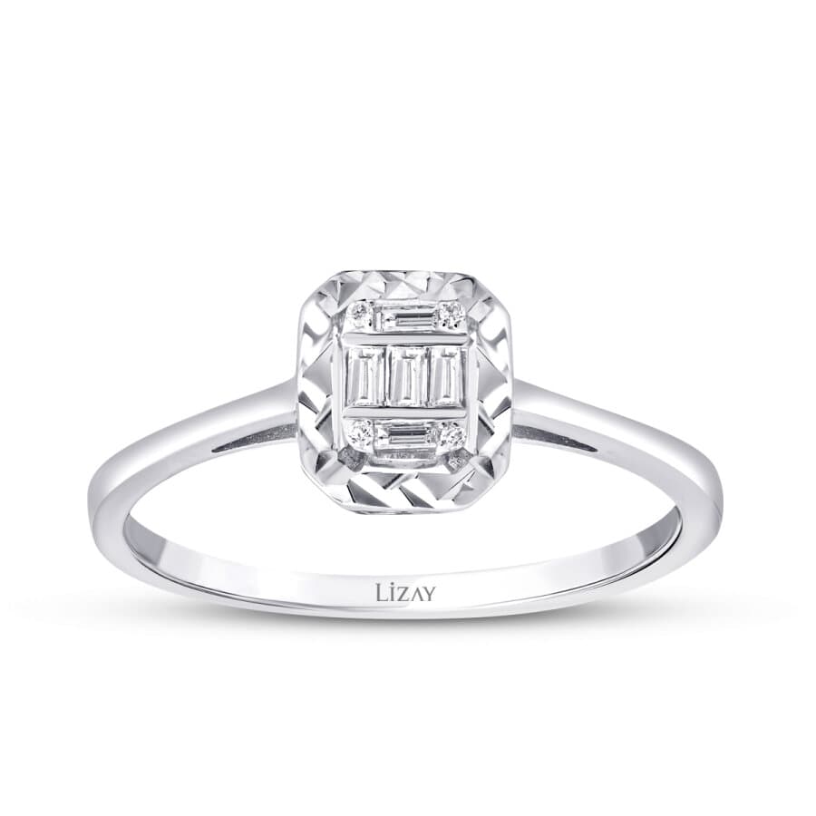 Baget Yüzük — 0.09 karat