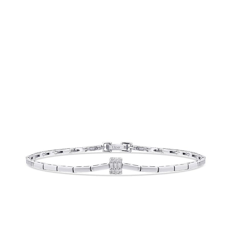 Baget Taşlı Bileklik — 0.10 karat