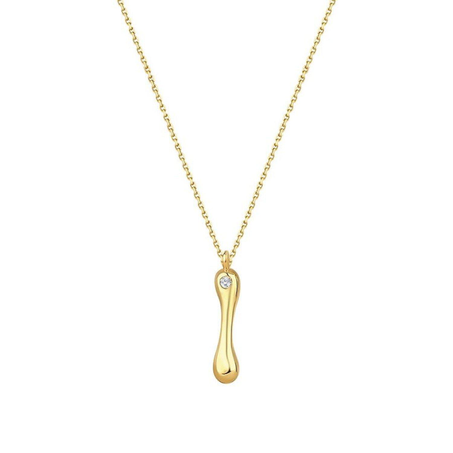 I Harf Kolye — 0.02 karat