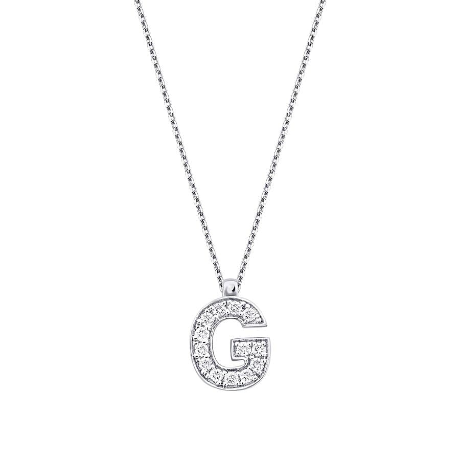 G Harf Kolye — 0.07 karat