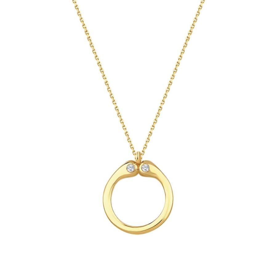 O Harf Kolye — 0.04 karat
