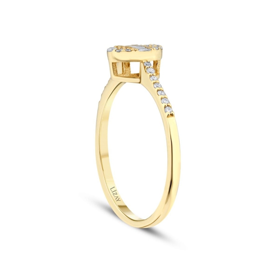 Oval Baget Yüzük — görsel 2