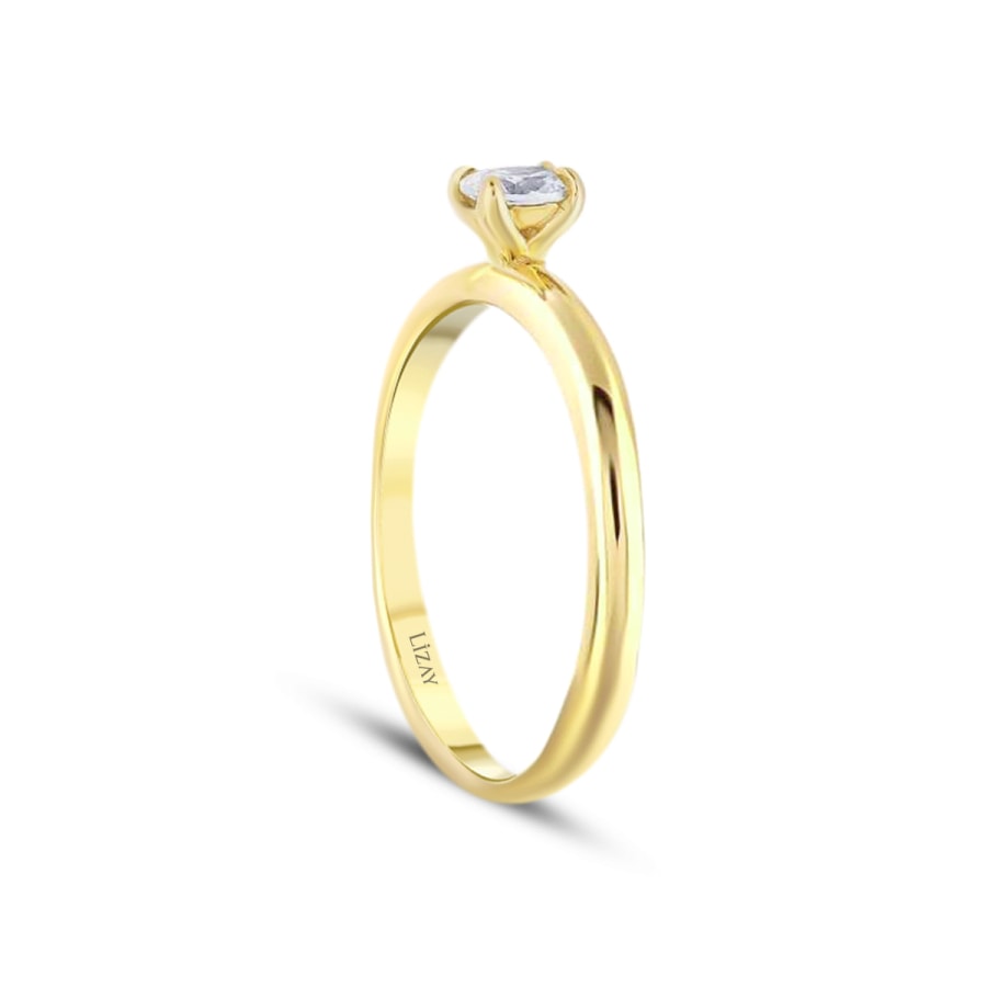 Oval Tektaş Yüzük — görsel 2