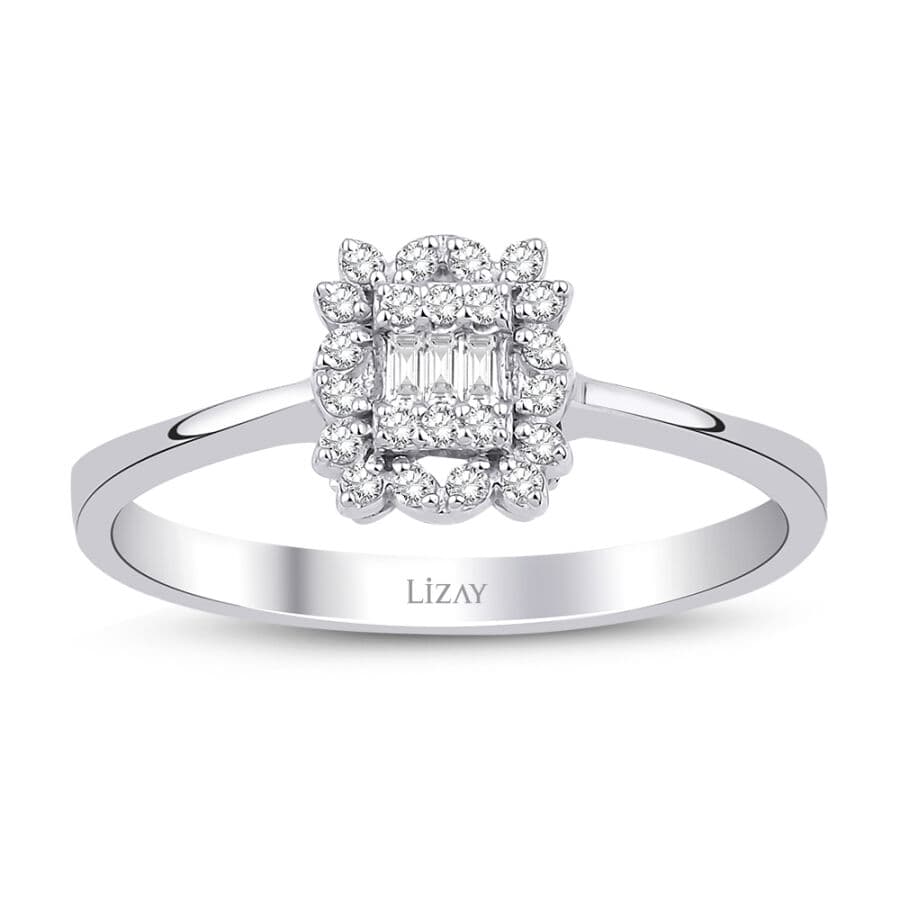 Baget Yüzük — 0.13 karat