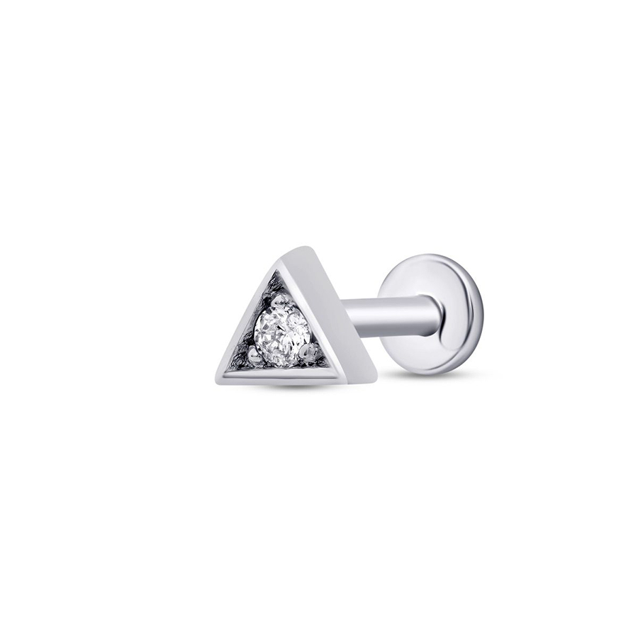 Üçgen Tragus Piercing — görsel 2