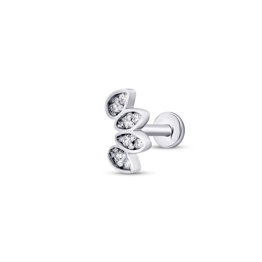 Lotus Tragus Piercing — görsel 2